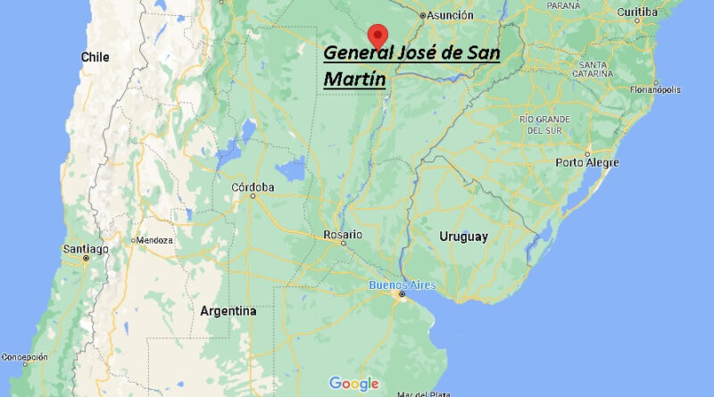 ¿Dónde está General José de San Martín Argentina