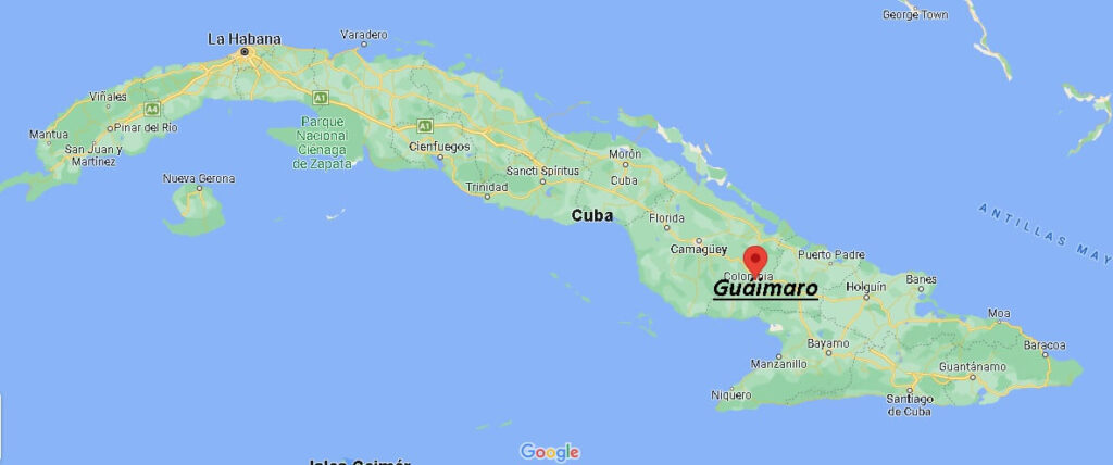 ¿Dónde está Guáimaro Cuba