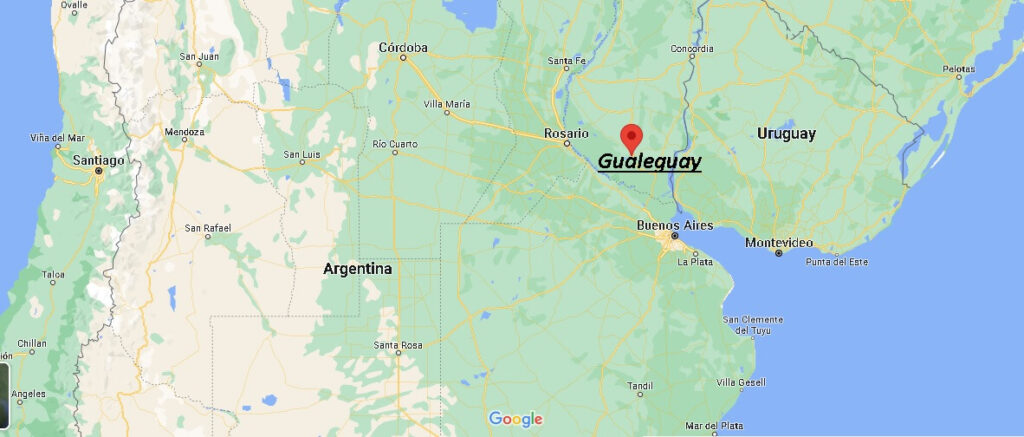 ¿Dónde está Gualeguay Argentina