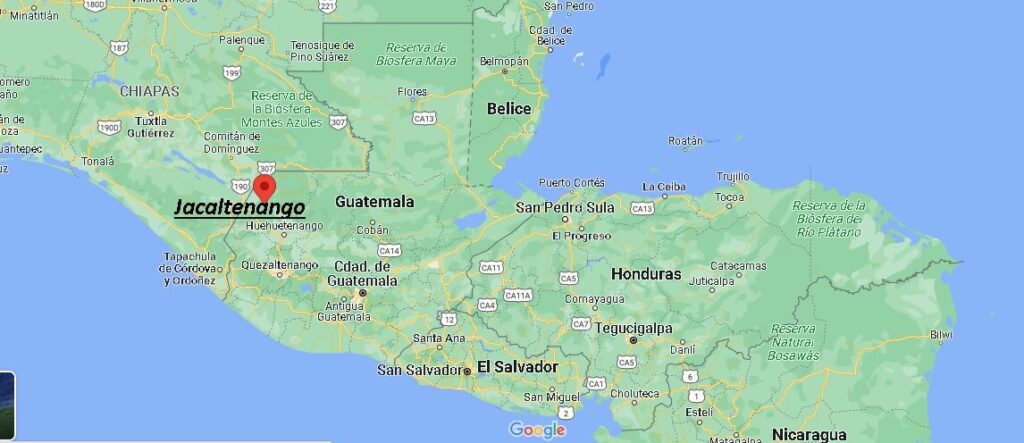 ¿Dónde está Jacaltenango Guatemala