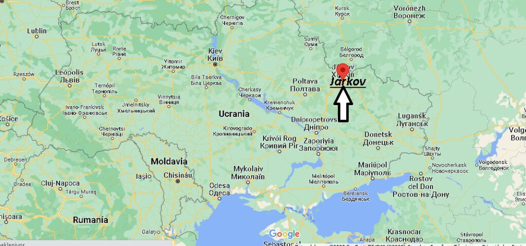 ¿Dónde está Járkov Ucrania