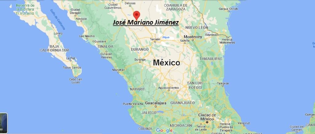 ¿Dónde está José Mariano Jiménez Mexico