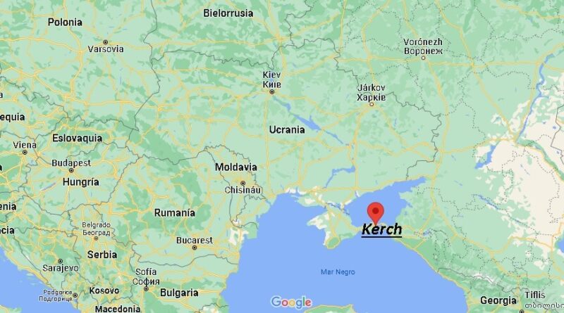 ¿Dónde está Kerch Ucrania