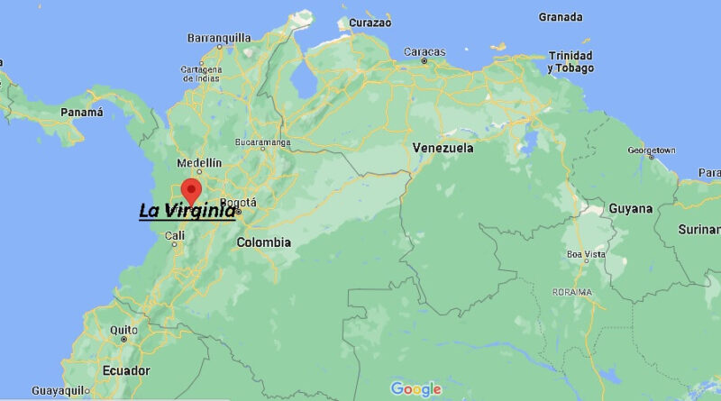 ¿Dónde está La Virginia Colombia