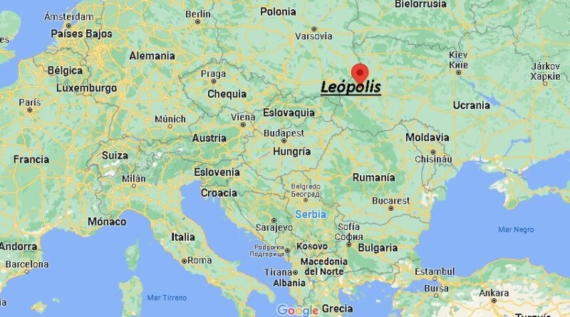 ¿Dónde está Leópolis Ucrania