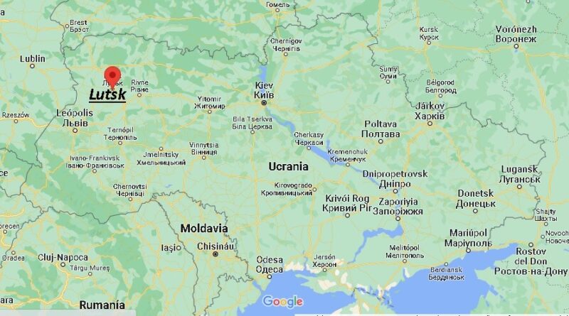 ¿Dónde está Lutsk Ucrania