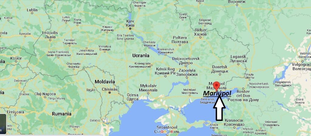 ¿Dónde está Mariúpol Ucrania