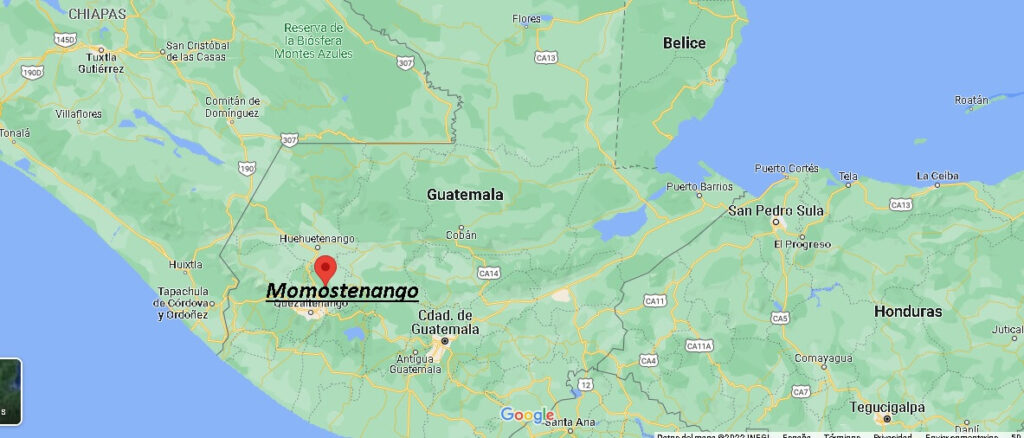 ¿Dónde está Momostenango Guatemala