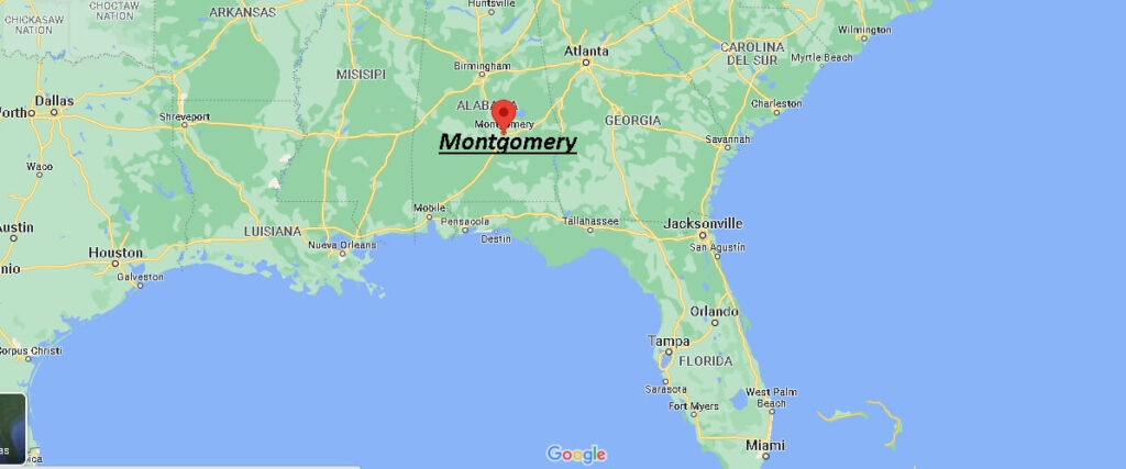 ¿Dónde está Montgomery Estados Unidos