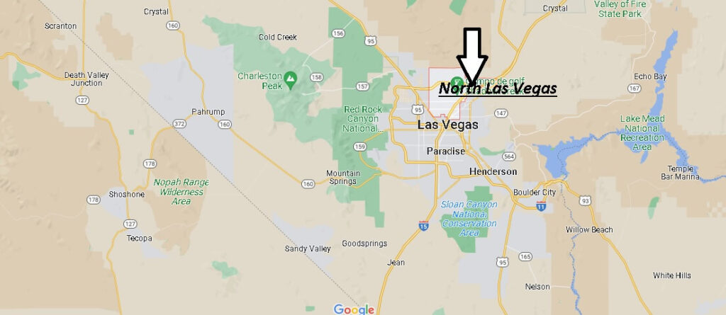 ¿Dónde está North Las Vegas