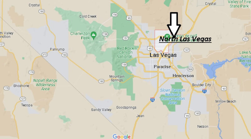 ¿Dónde está North Las Vegas