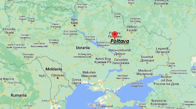 ¿Dónde está Poltava Ucrania
