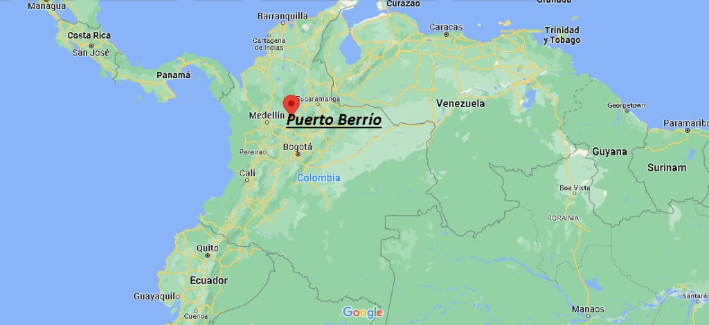 ¿Dónde está Puerto Berrío Colombia