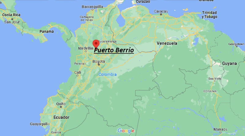 ¿Dónde está Puerto Berrío Colombia