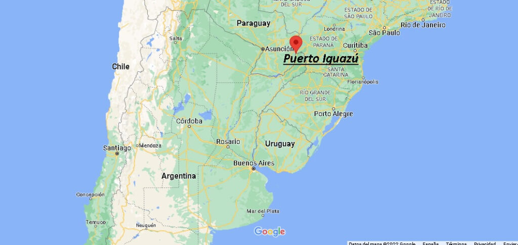 ¿Dónde está Puerto Iguazú Argentina