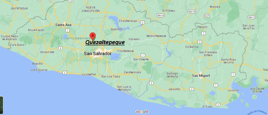 ¿Dónde está Quezaltepeque El Salvador
