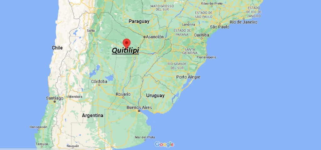 ¿Dónde está Quitilipi Argentina