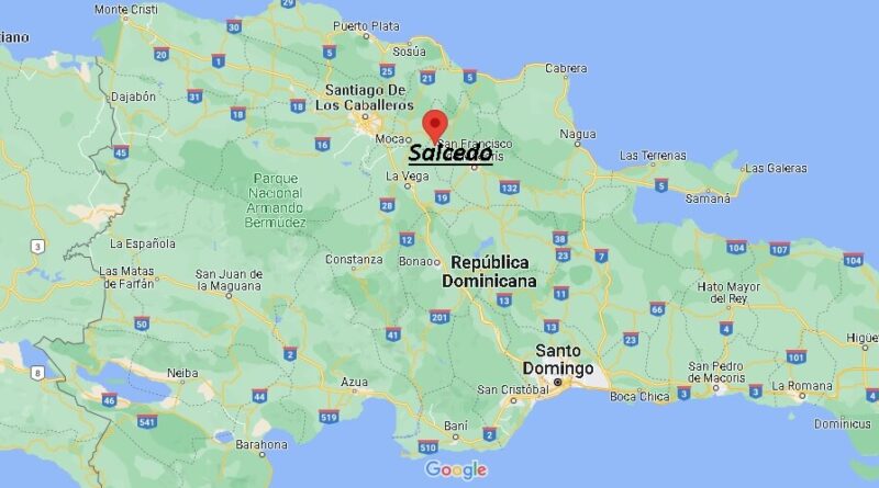 ¿Dónde está Salcedo República Dominicana