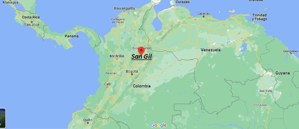 ¿Dónde está San Gil Colombia