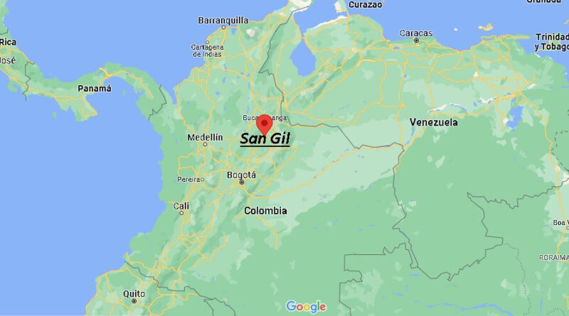 ¿Dónde está San Gil Colombia