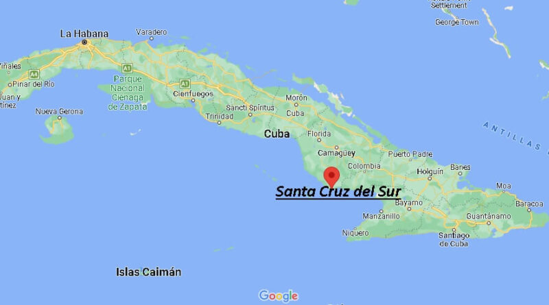 ¿Dónde está Santa Cruz del Sur Cuba