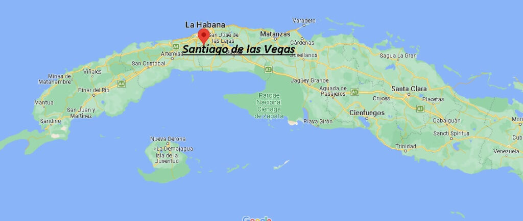 ¿Dónde está Santiago de las Vegas Cuba