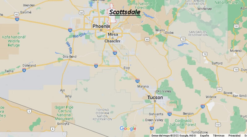 ¿Dónde está Scottsdale