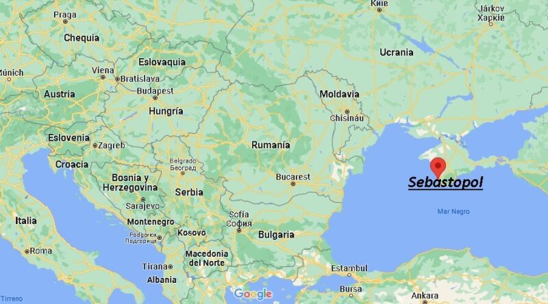 ¿Dónde está Sebastopol Ucrania