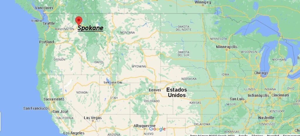 ¿Dónde está Spokane