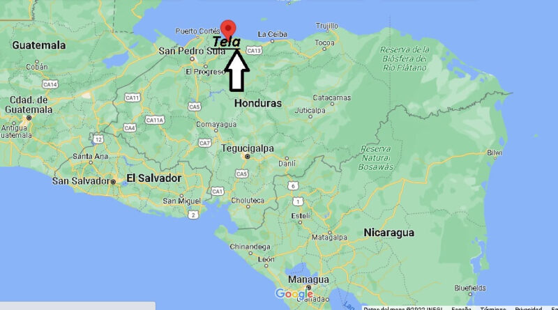¿Dónde está Tela Honduras