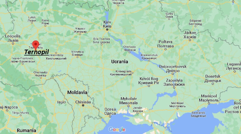 ¿Dónde está Ternopil Ucrania