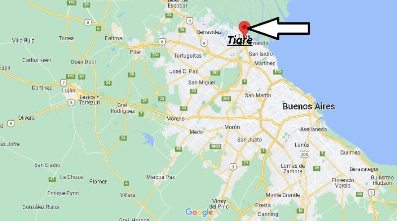 ¿Dónde está Tigre Argentina