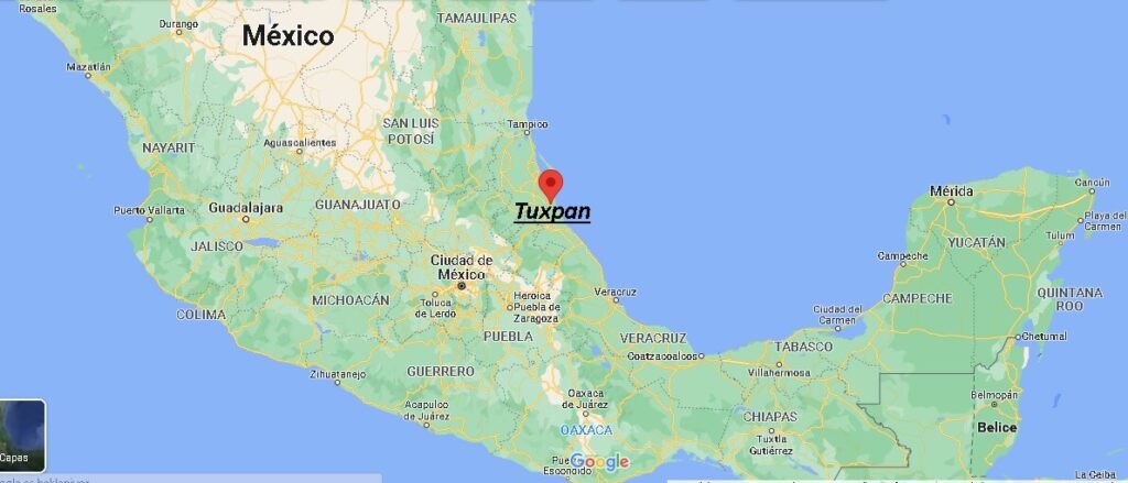 ¿Dónde está Tuxpan Mexico