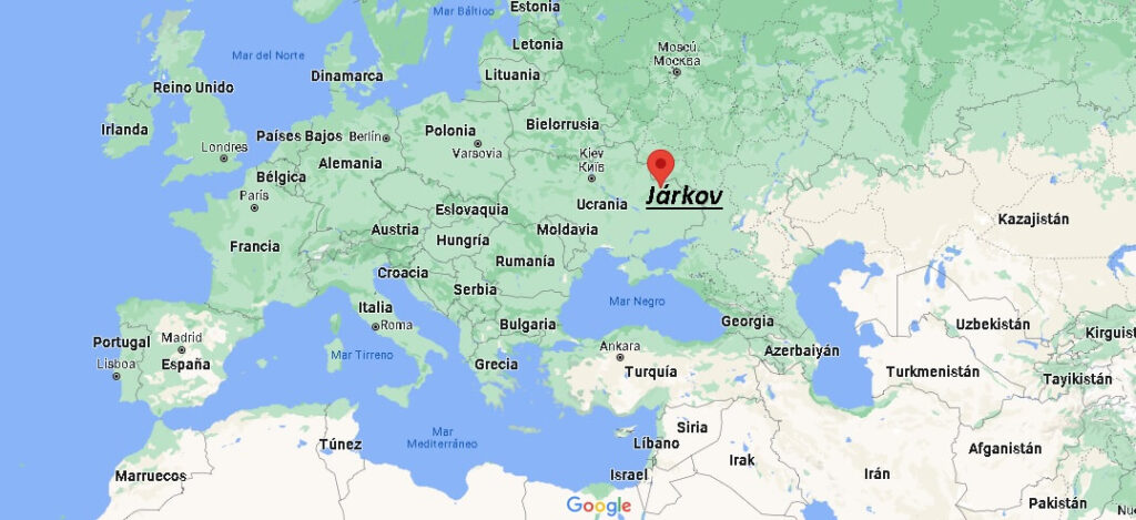 ¿Dónde está Ucrania en el mapa