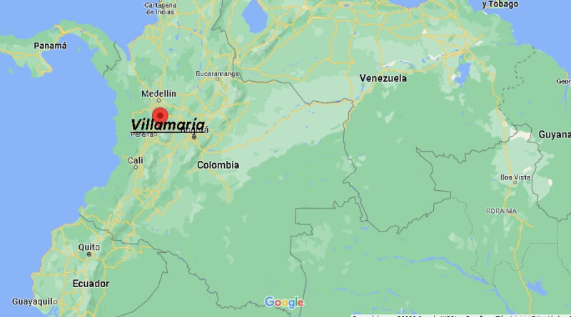 ¿Dónde está Villamaría Colombia