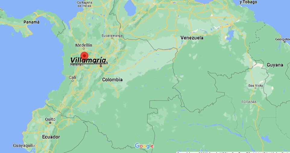 ¿Dónde está Villamaría Colombia