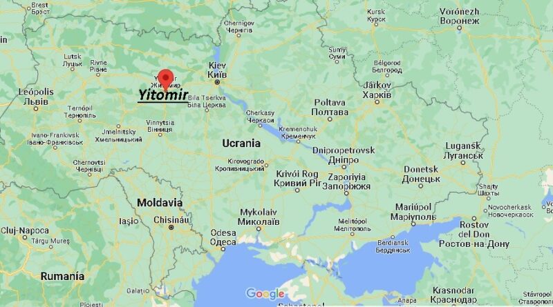 ¿Dónde está Yitomir Ucrania
