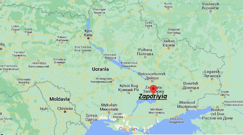 ¿Dónde está Zaporiyia Ucrania