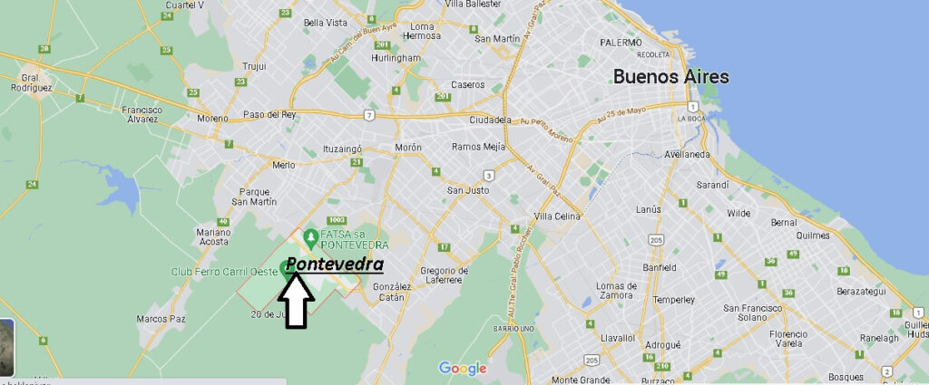 ¿Dónde se sitúa Pontevedra