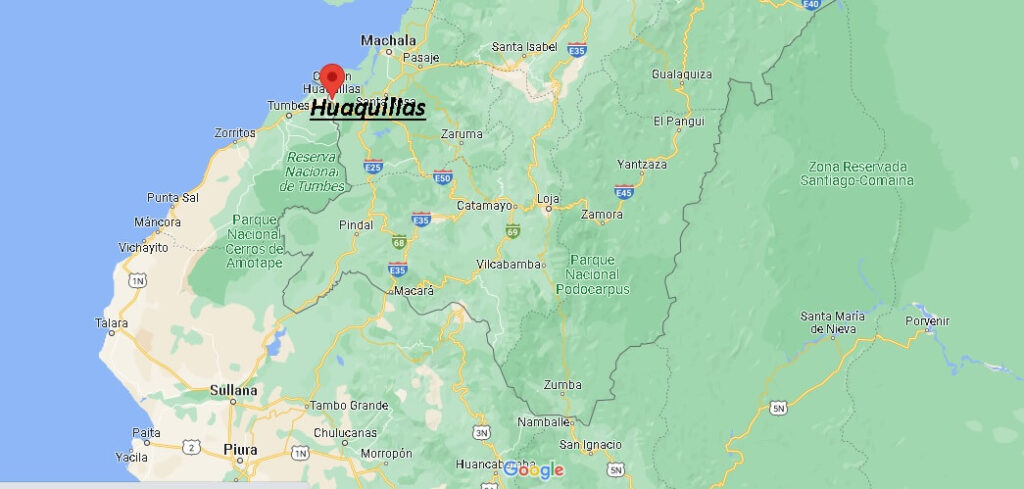 Dónde queda Huaquillas
