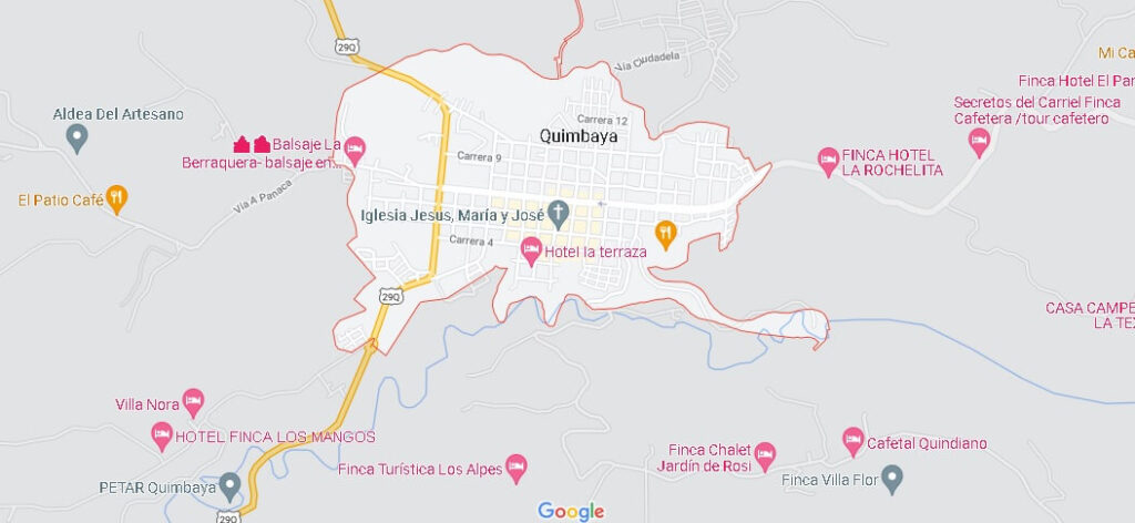 Dónde queda Quimbaya