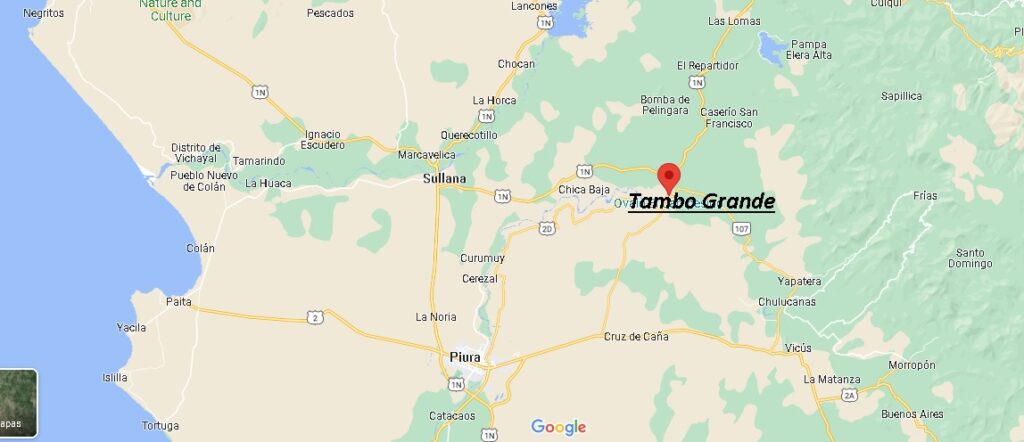 Dónde queda Tambo Grande