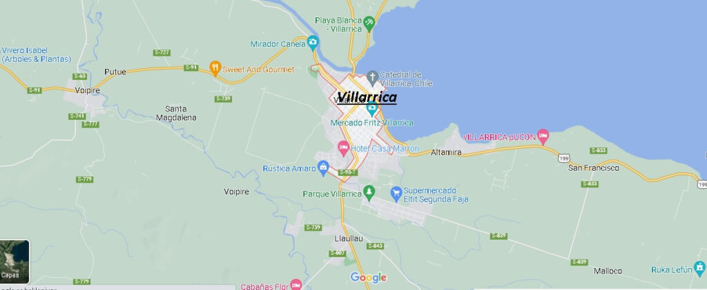 Dónde queda Villarrica