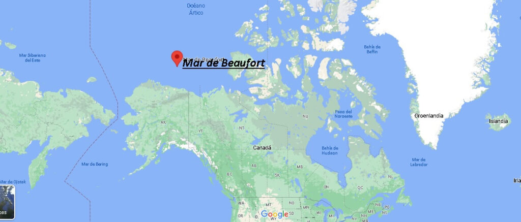 Dónde queda el Mar de Beaufort
