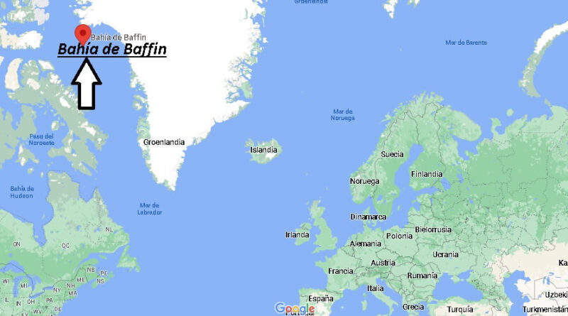¿Dónde está Bahía de Baffin