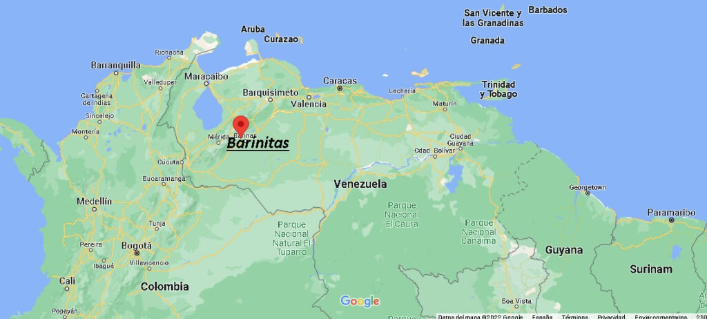 ¿Dónde está Barinitas Venezuela