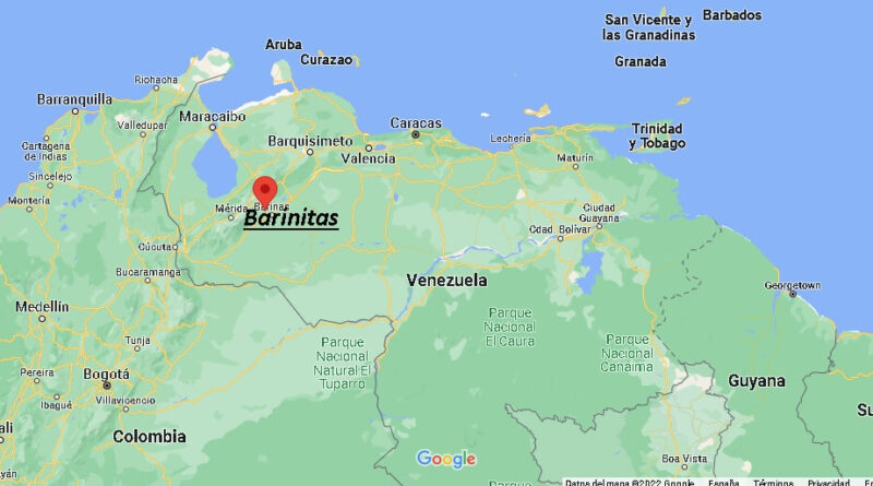¿Dónde está Barinitas Venezuela