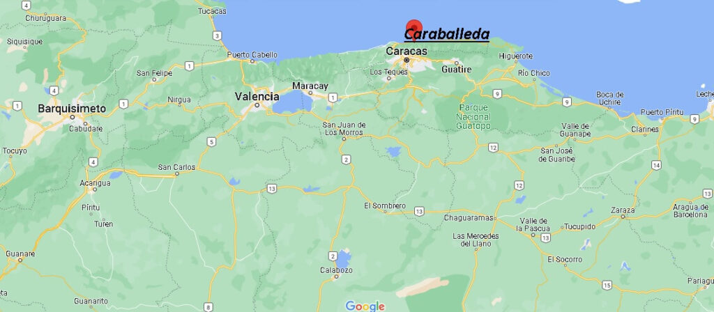 ¿Dónde está Caraballeda Venezuela