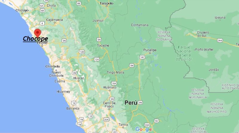 ¿Dónde está Chocope Perú