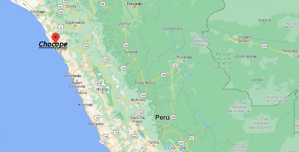 ¿Dónde está Chocope Perú